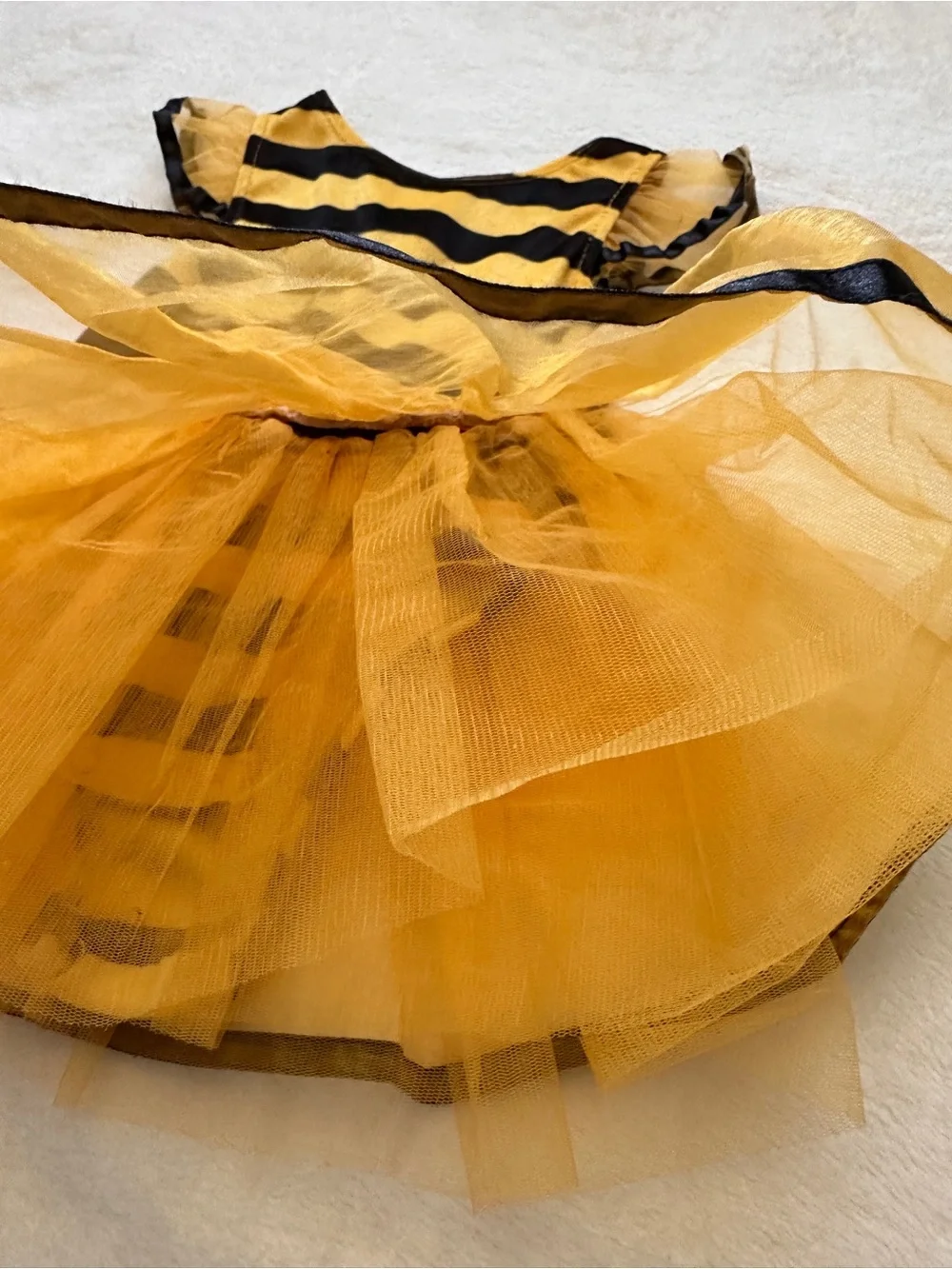 Gymboree Yellow and Black Bumble Bee Tutu Dress 12-18 months